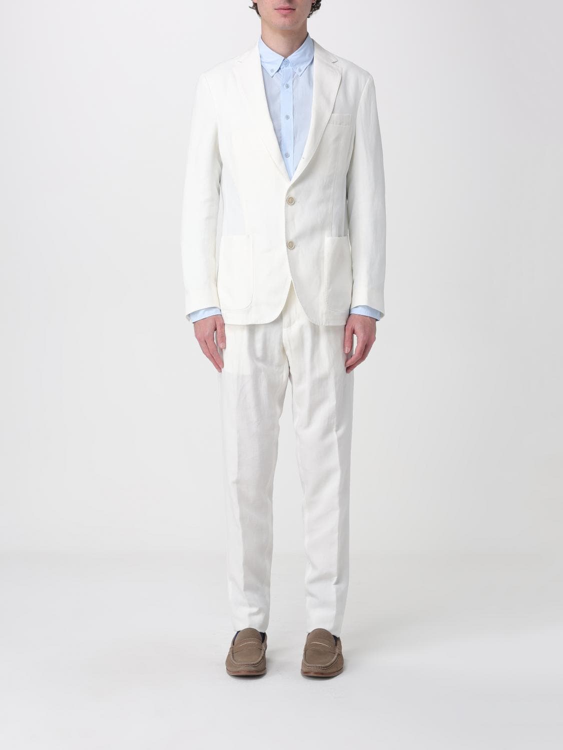 Eleventy Suit Men color White