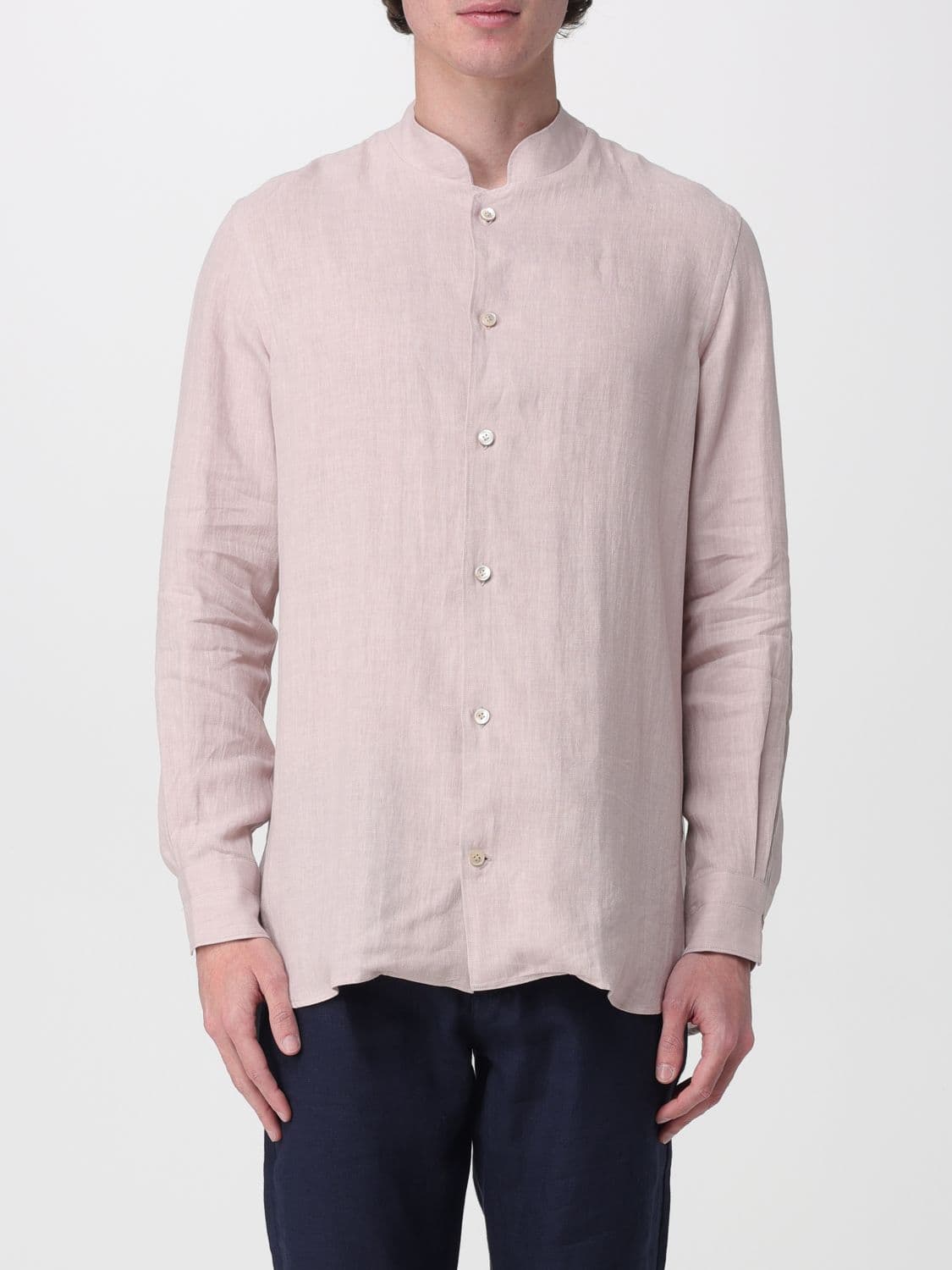 Eleventy Shirt Men color Blush Pink