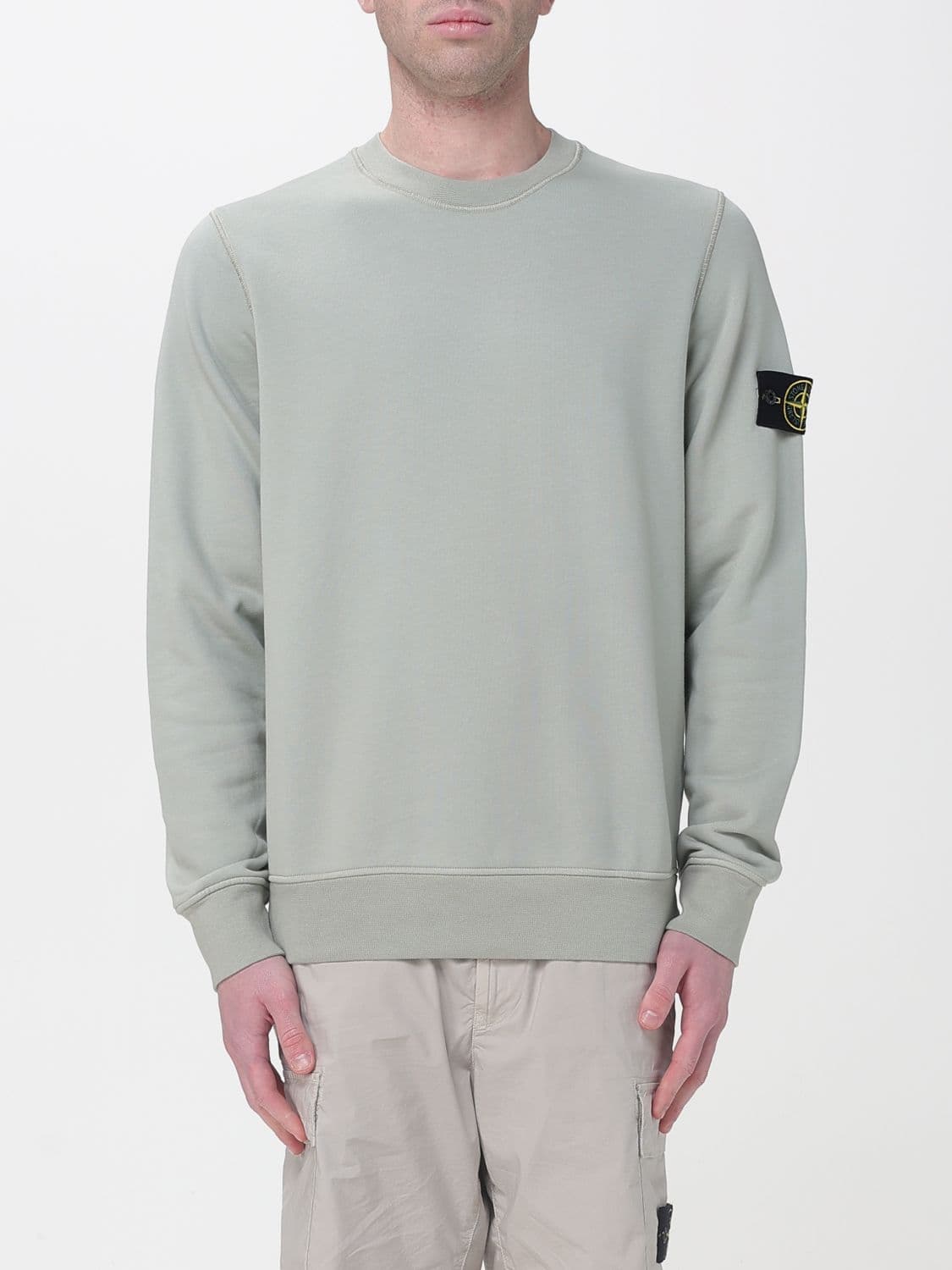 Stone Island Sweatshirt Men color Green