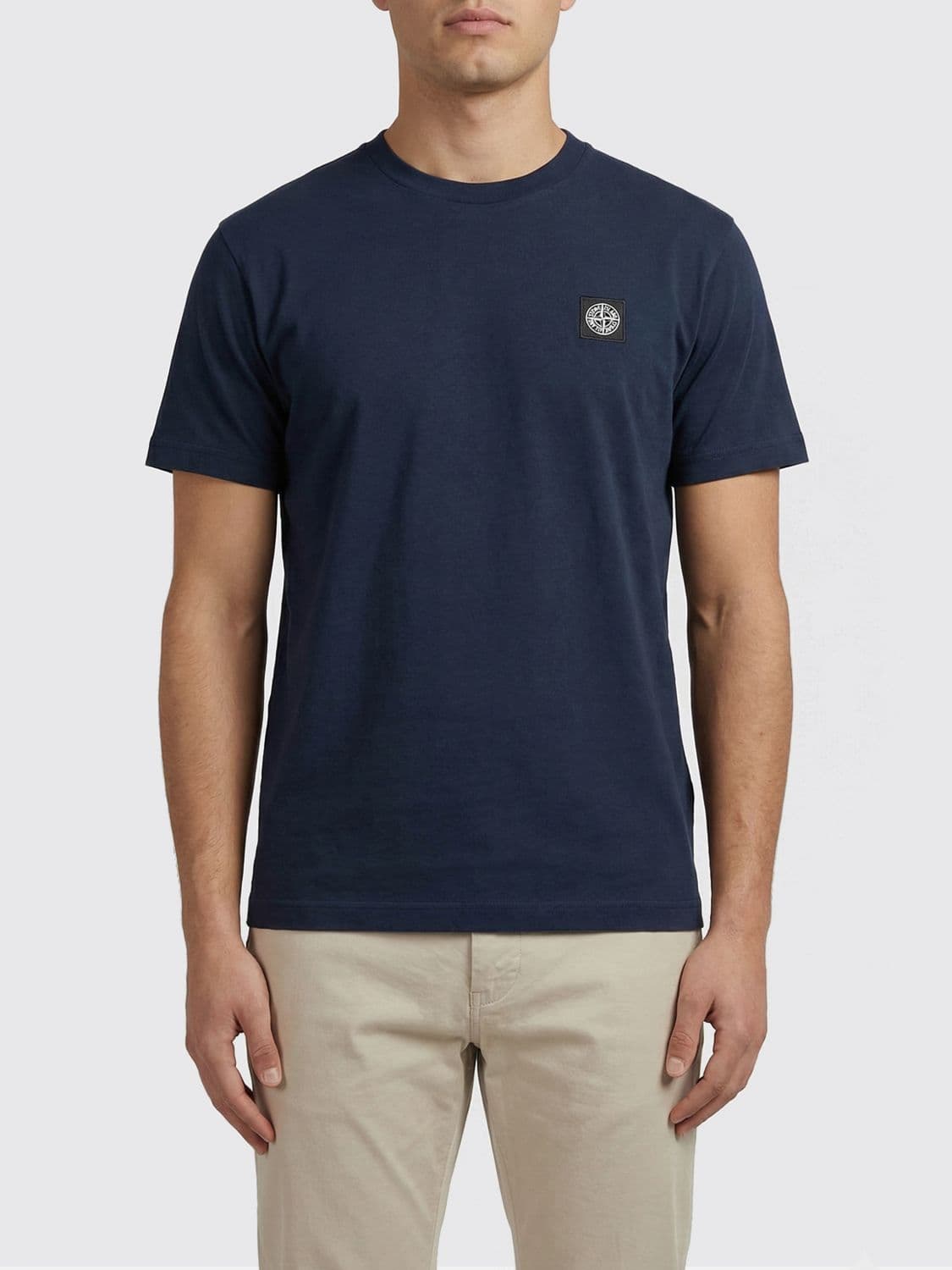 Stone Island T-Shirt Men color Navy