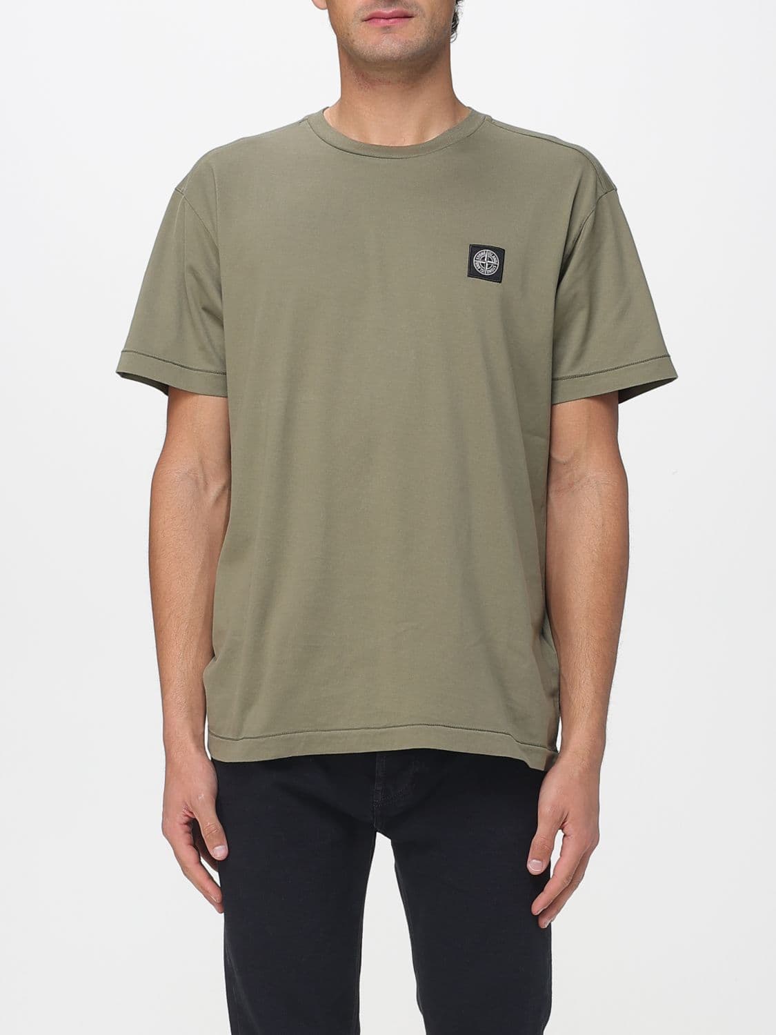 Stone Island T-Shirt Men color Military