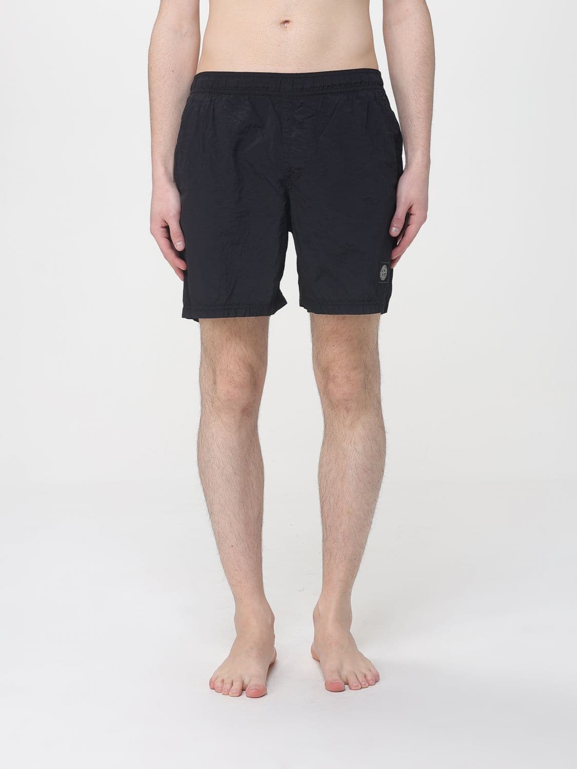 Stone Island Swimsuit Men color Black