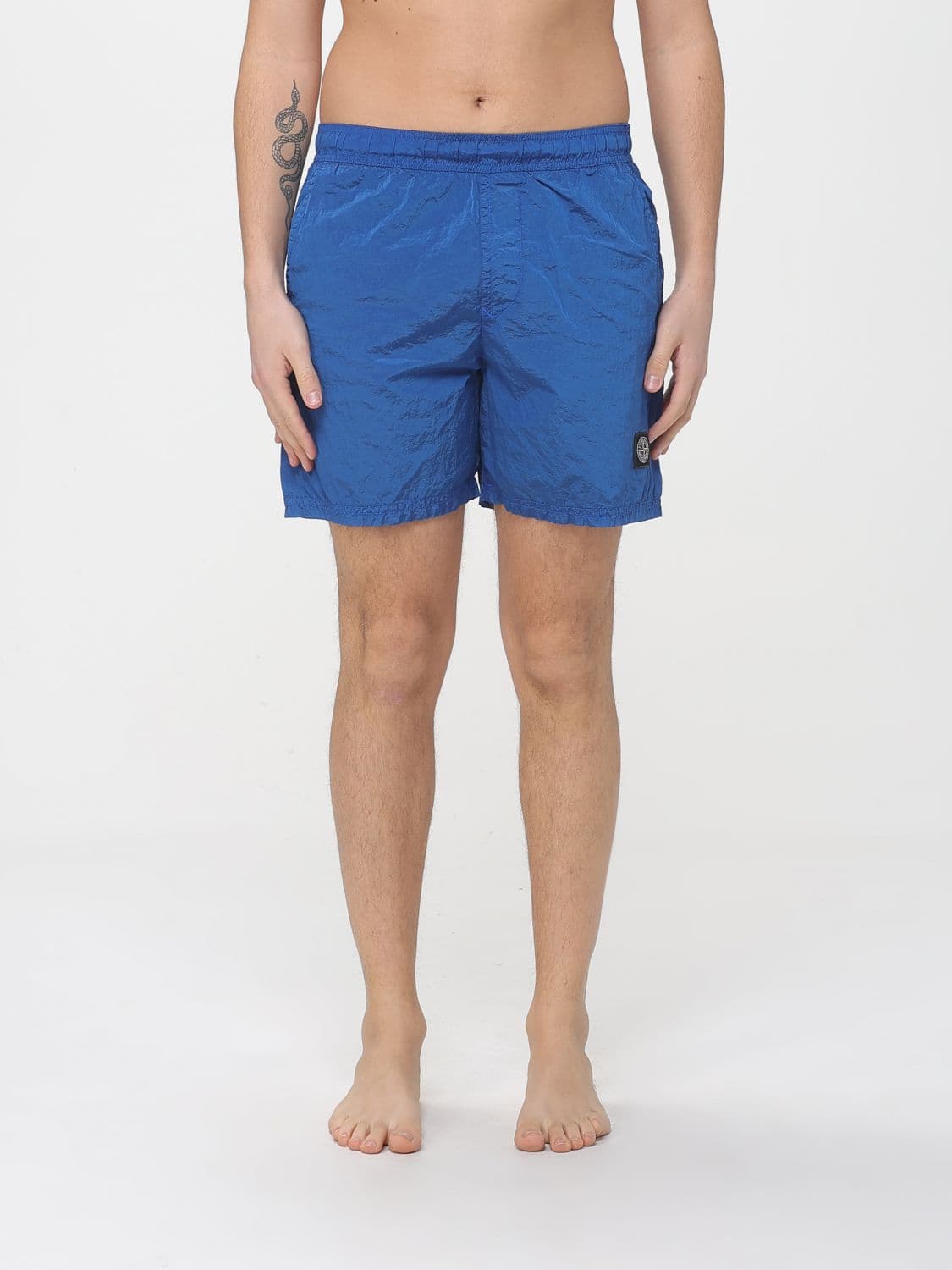 Stone Island Swimsuit Men color Royal Blue