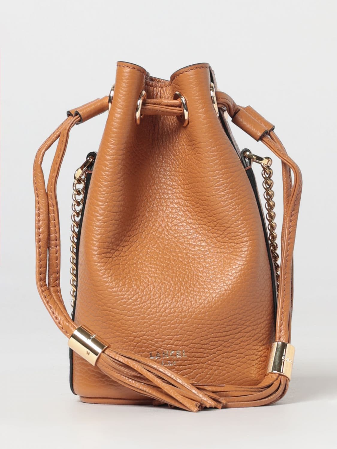 Lancel Mini Bag Woman color Camel