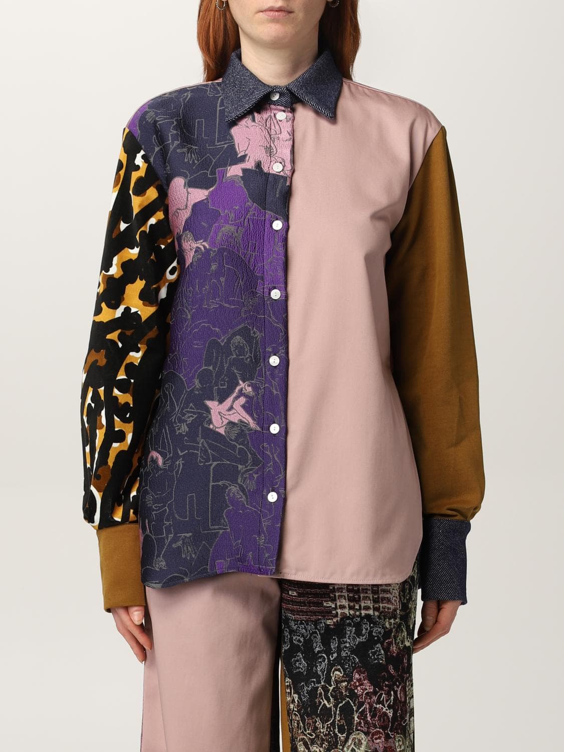 Marco Rambaldi Shirt Woman color Multicolor · 42