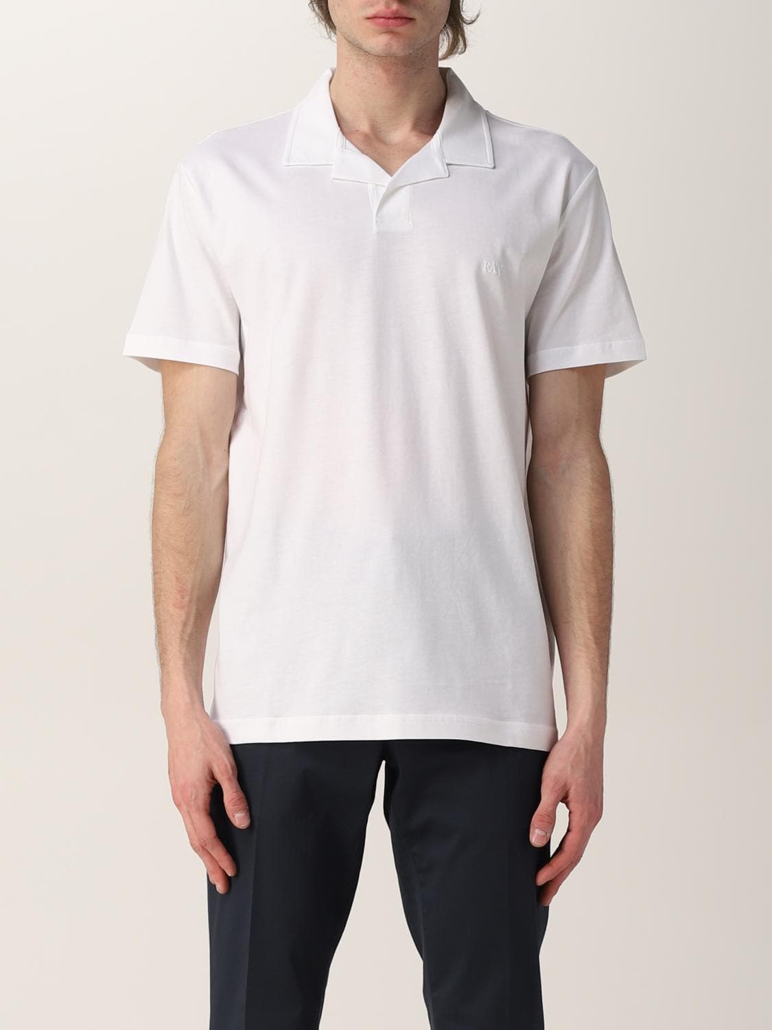 Fay polo shirt with embroidered logo