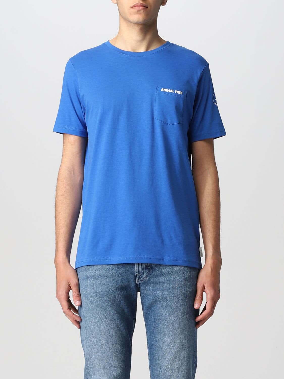 Save The Duck T-Shirt Men color Blue