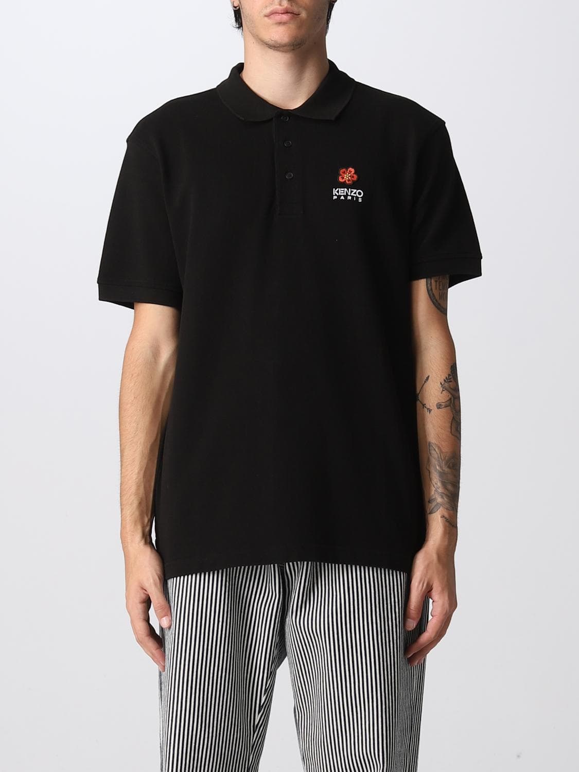 Kenzo Polo Shirt Men color Black