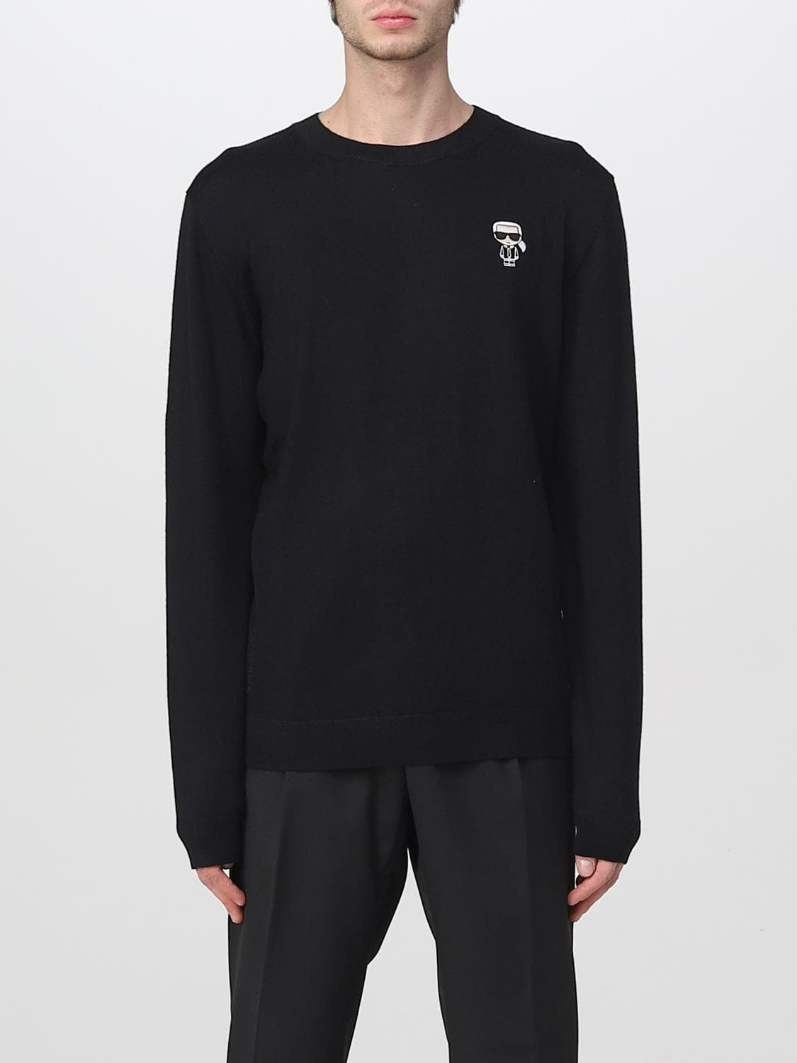 Karl Lagerfeld Sweater Men color Black