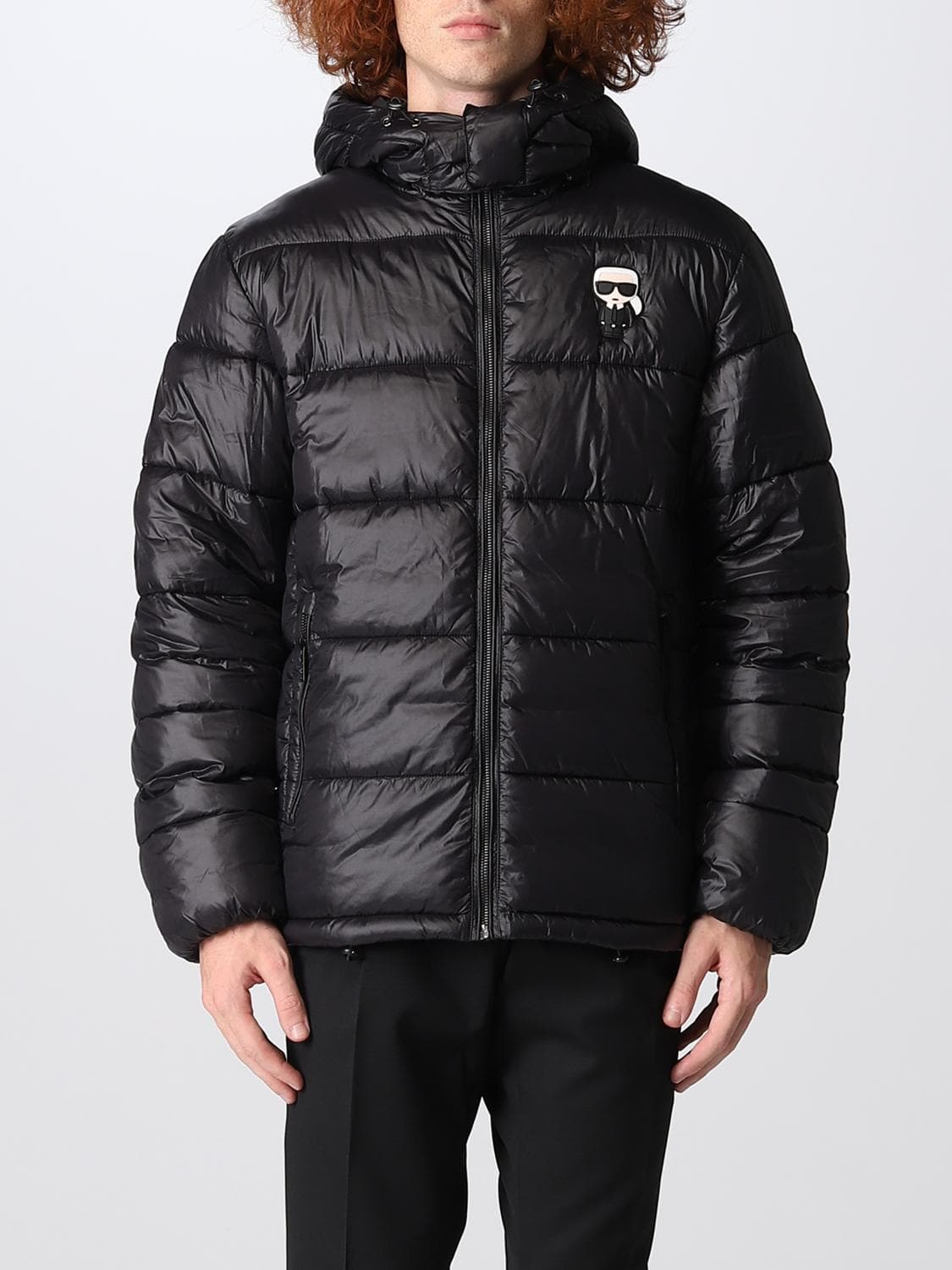 Karl Lagerfeld Jacket Men color Black