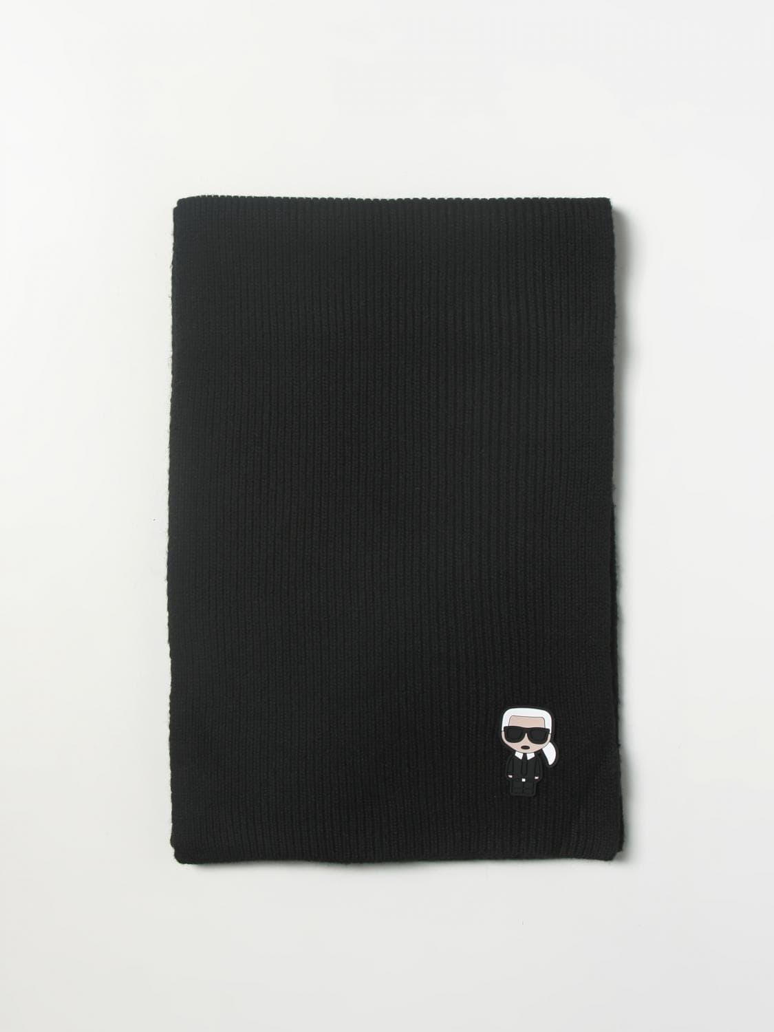 Karl Lagerfeld Scarf Woman color Black
