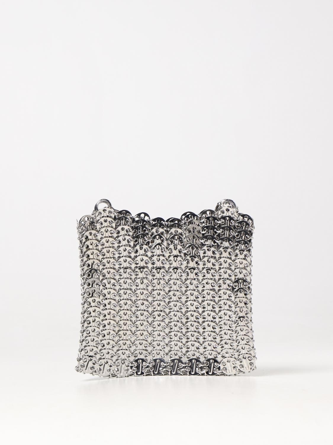 Rabanne Mini Bag Woman color Silver