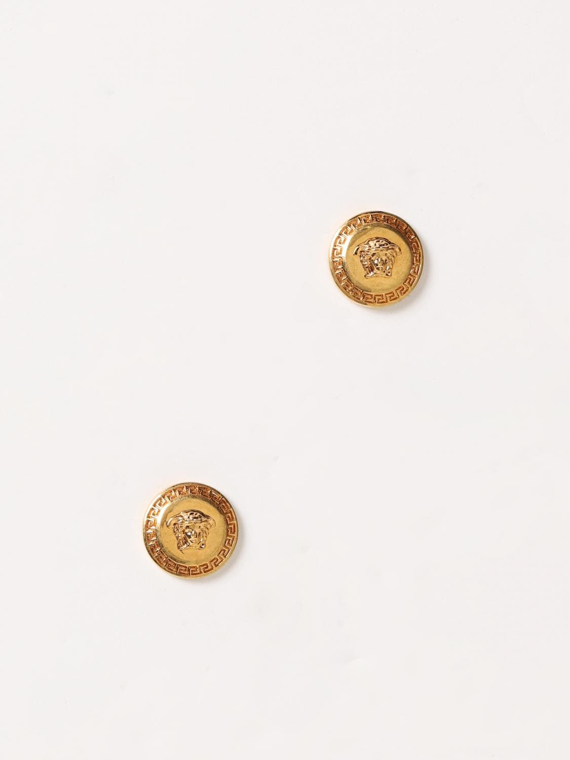 Versace Medusa Brass Earrings
