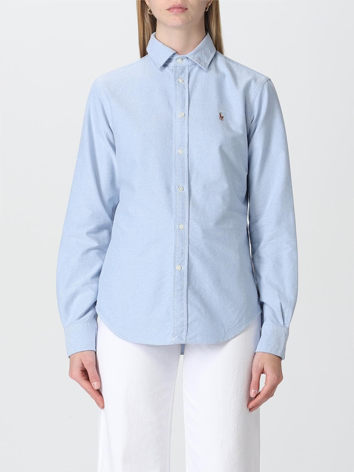 Polo Ralph Lauren Shirt Woman color Blue