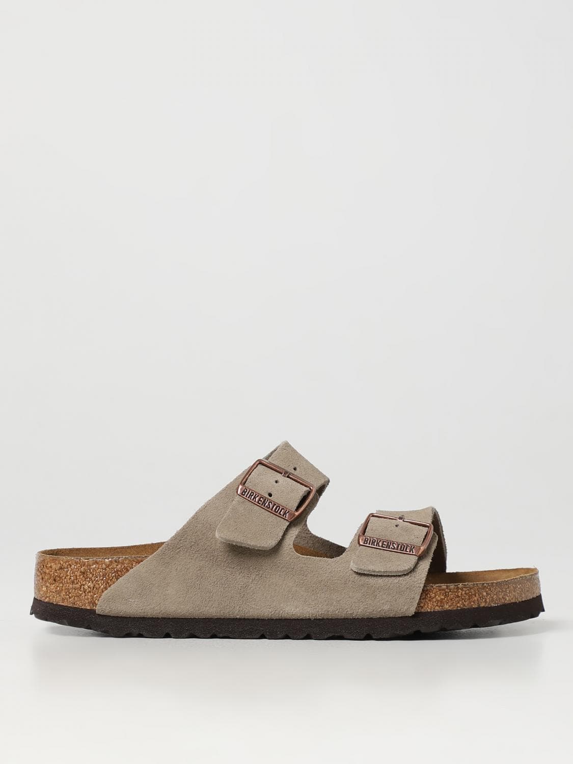 Birkenstock Sandals Men color Dove Grey