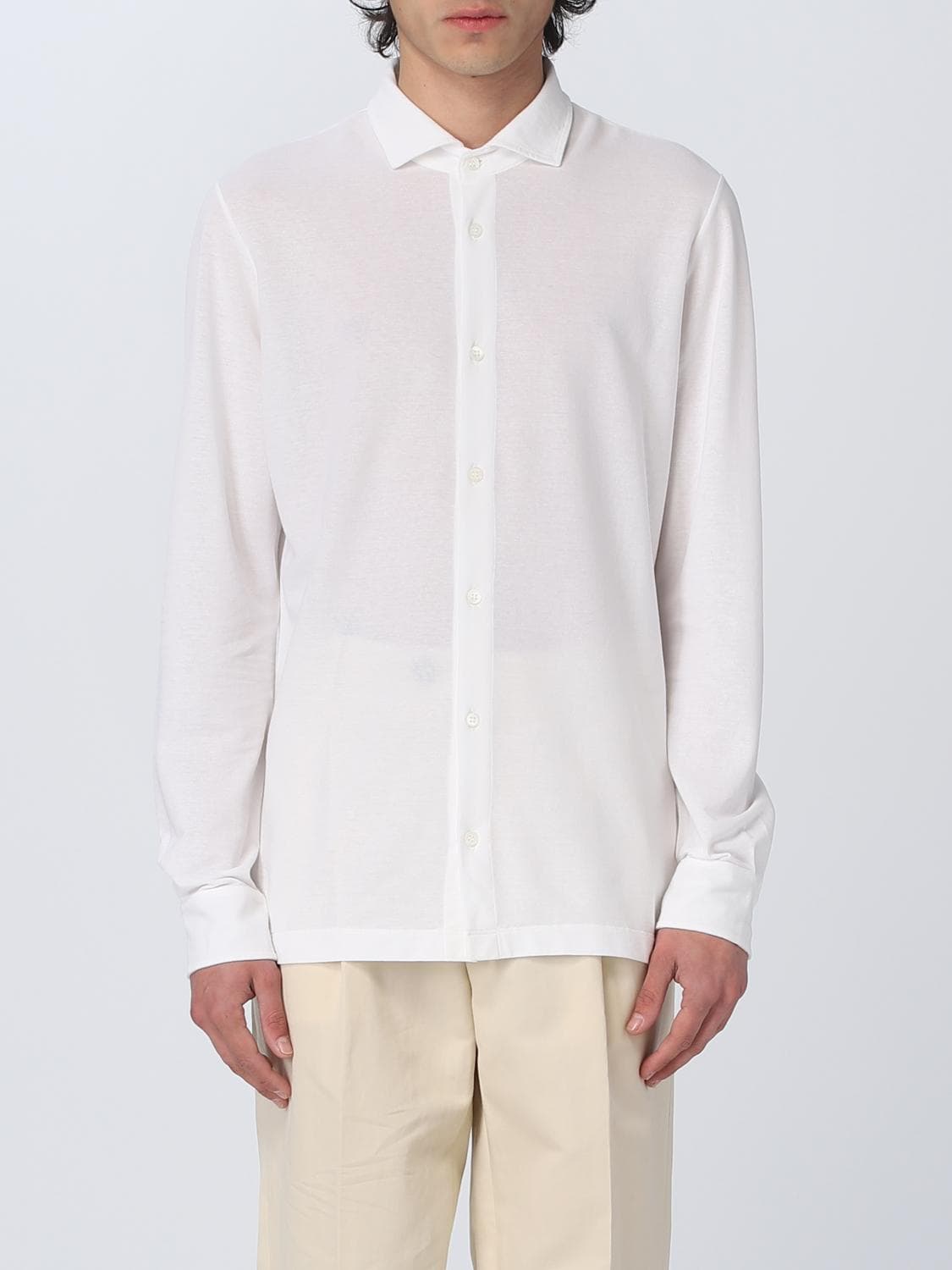 Zanone Shirt Men color White