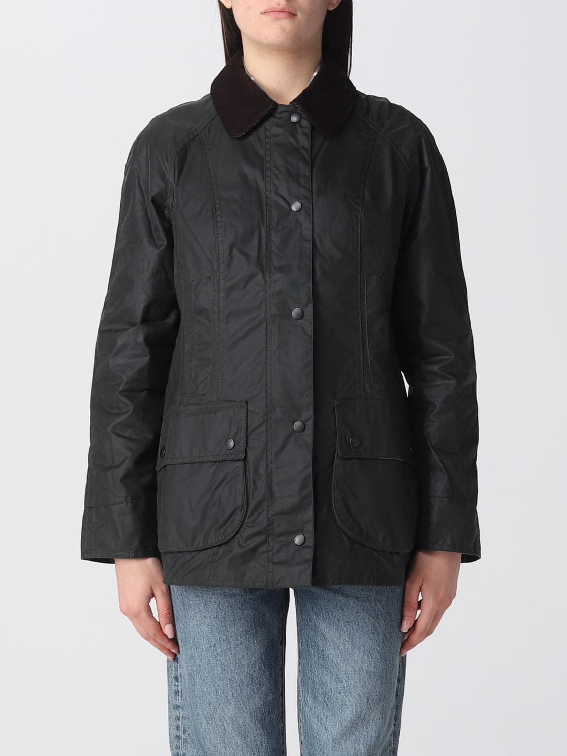 Barbour Jacket Woman color Sage