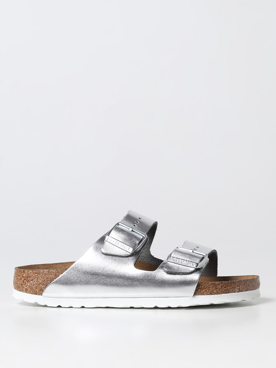 Birkenstock Heeled Sandal Woman color Silver