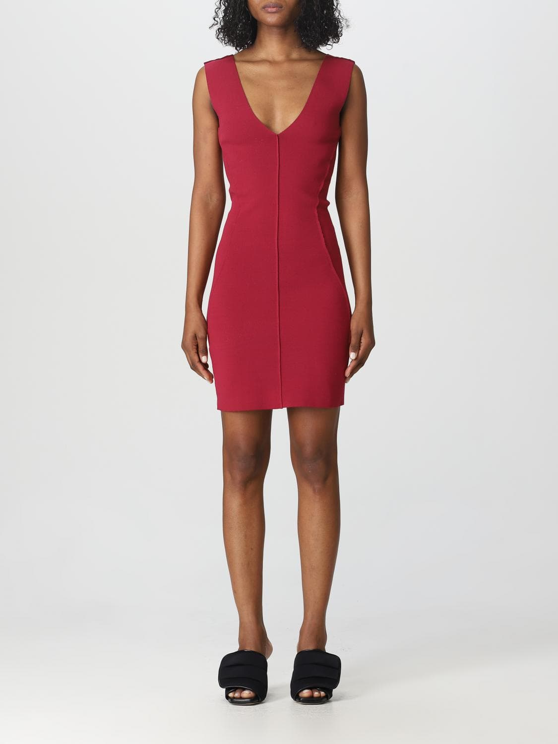 Rick Owens Dress Woman color Fuchsia