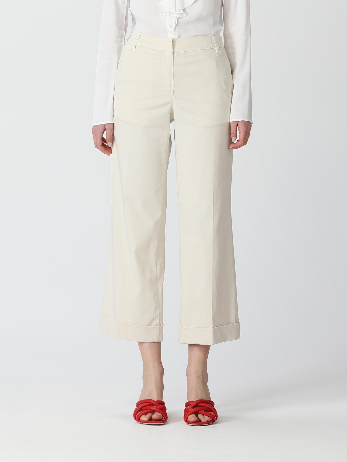 Jacob Cohen Pants Woman color Butter