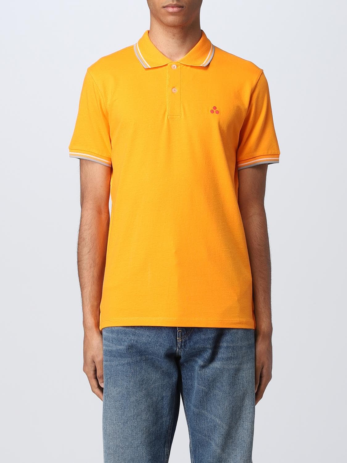 Peuterey Polo Shirt Men color Orange
