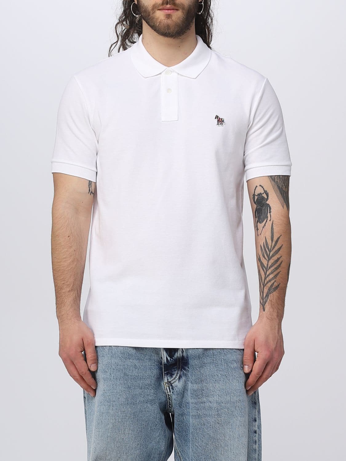 Ps Paul Smith Polo Shirt Men color White