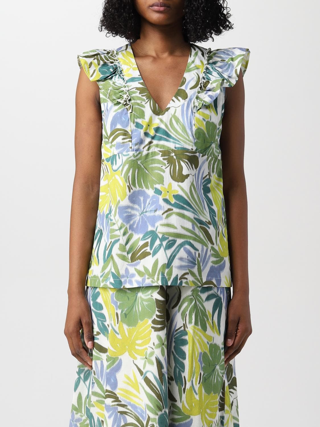 Liu Jo Top Woman color Green