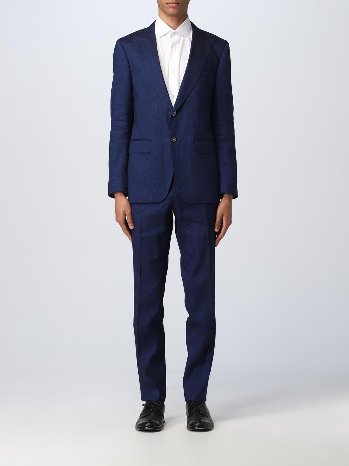 Boss Suit Men color Blue