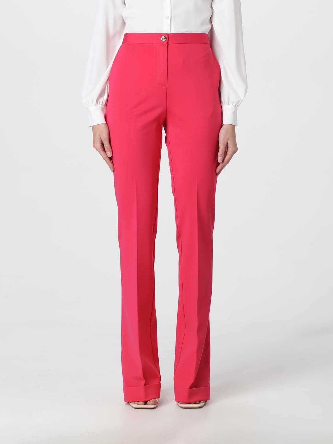 Pinko Pants Woman color Fuchsia