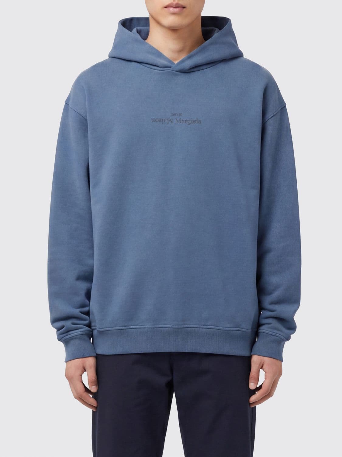Maison Margiela Sweatshirt Men color Blue