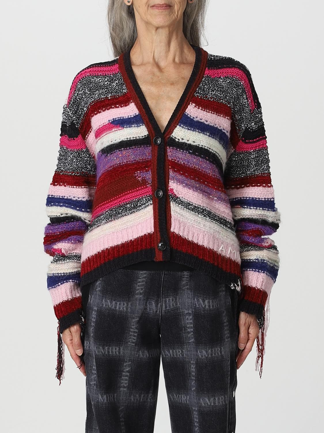 Amiri Sweater Woman color Violet
