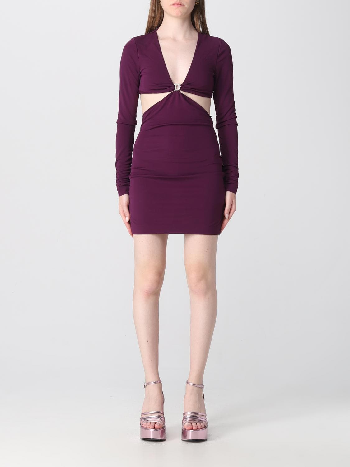 Dsquared2 Dress Woman color Plum