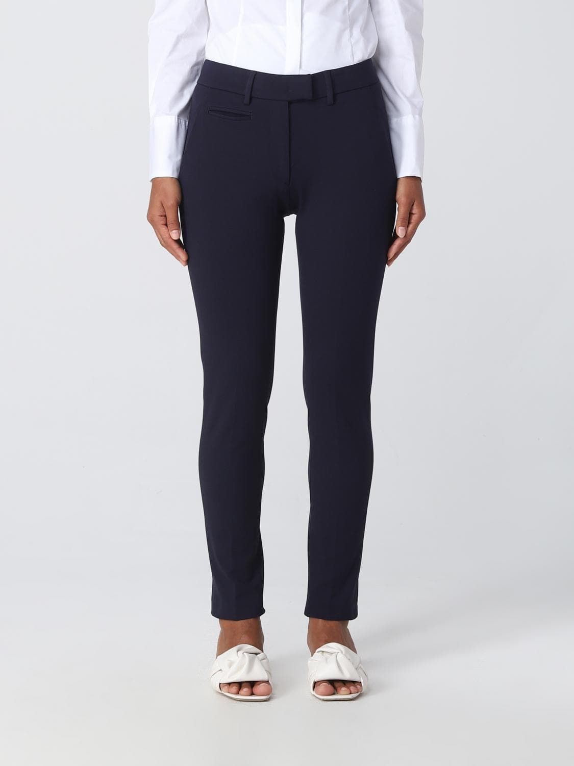 Dondup pants in viscose blend