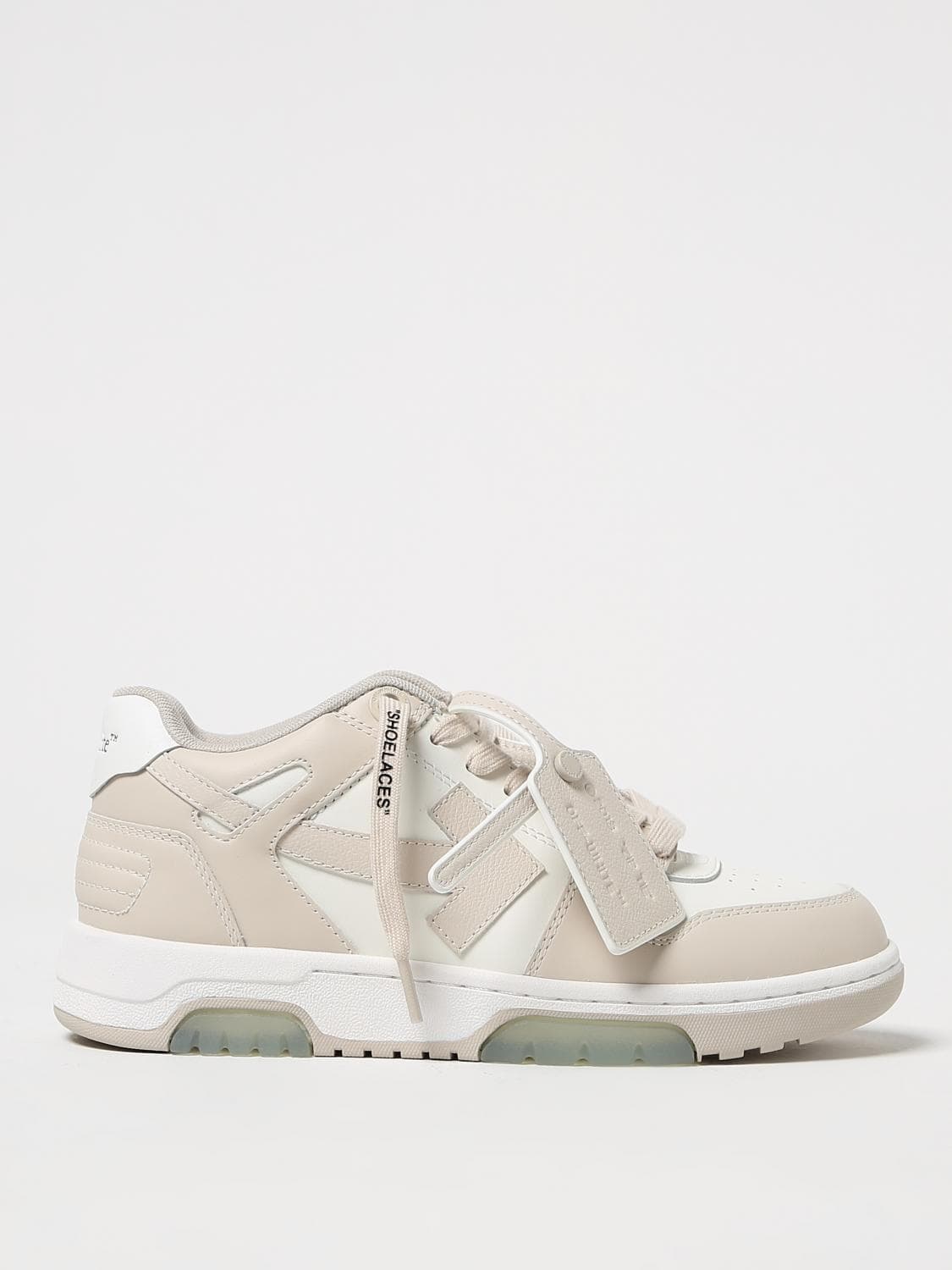 Off-White Out Of Office Leather Sneakers