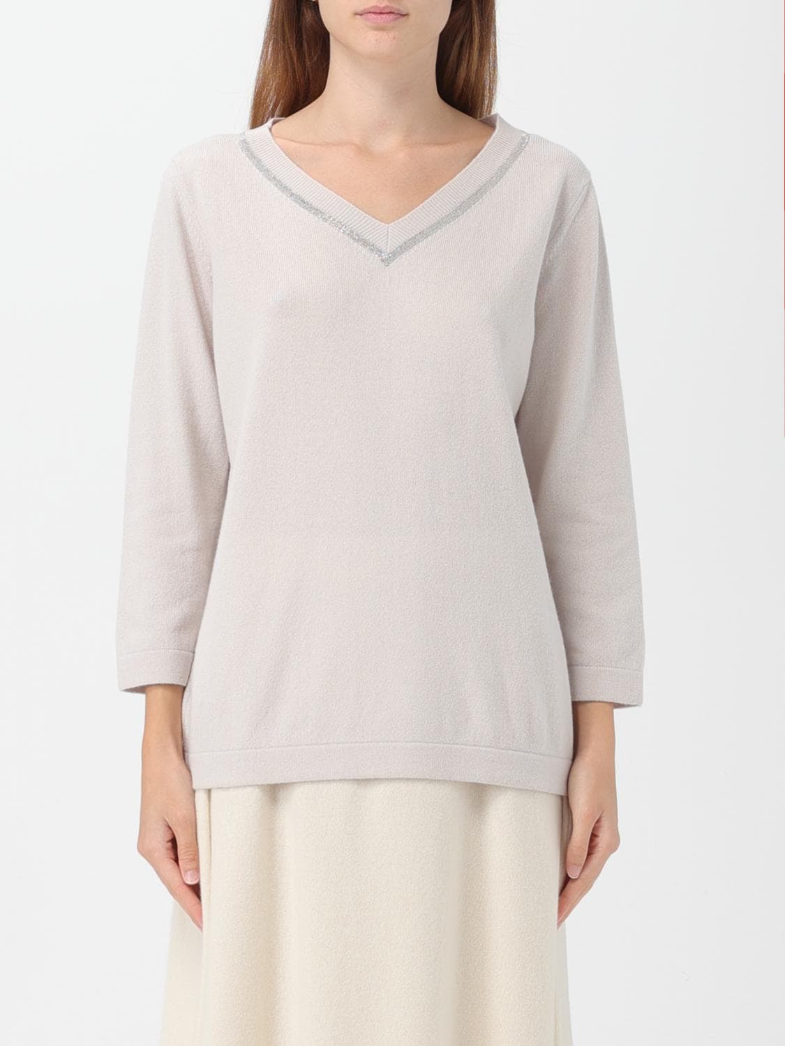 Fabiana Filippi Sweater Woman color Sand