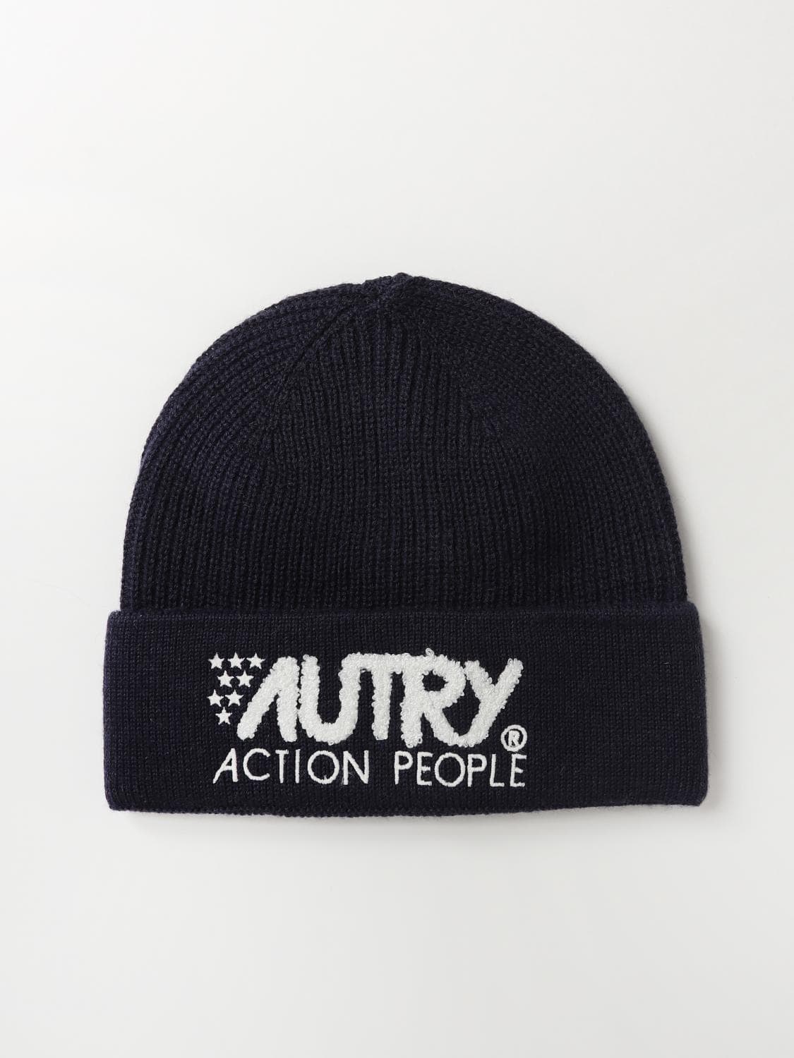 Autry hat in wool blend with embroidered logo