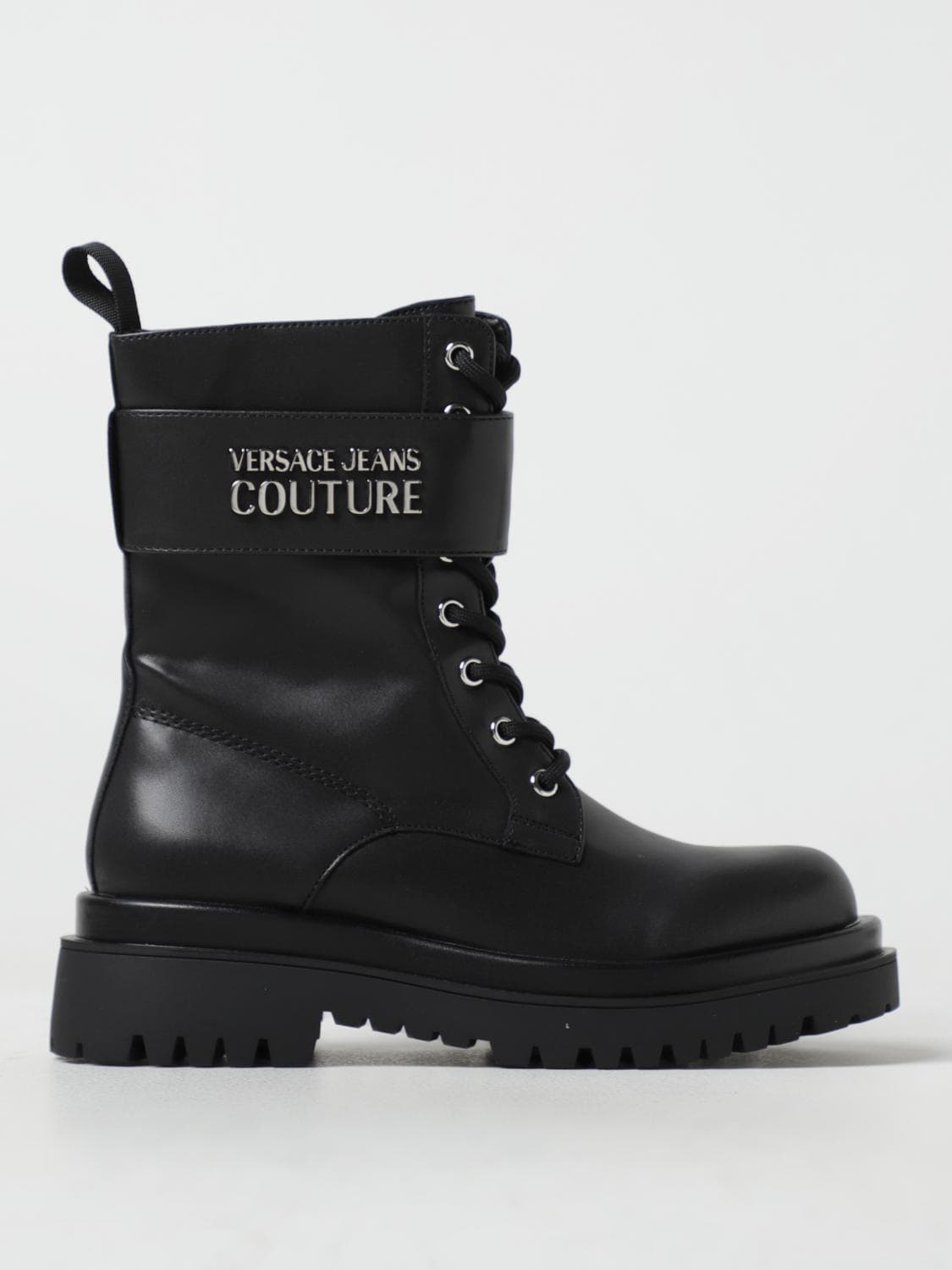 Versace Jeans Couture ankle boots in synthetic leather · 39