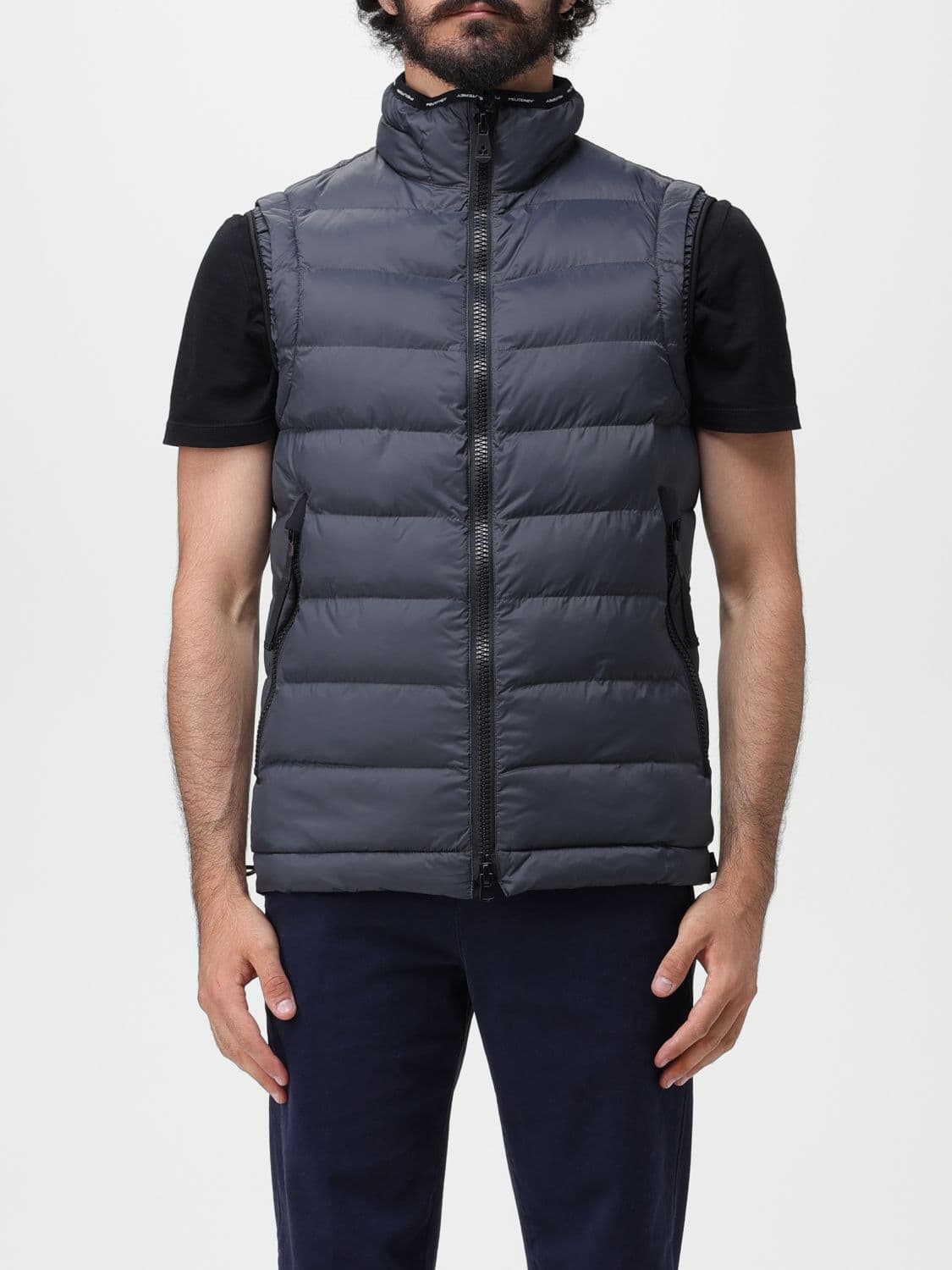 Peuterey Suit Vest Men color Grey