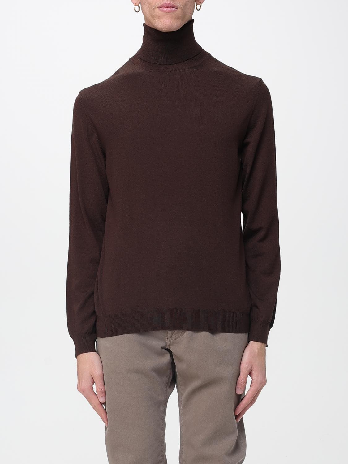 Zanone Sweater Men color Dark