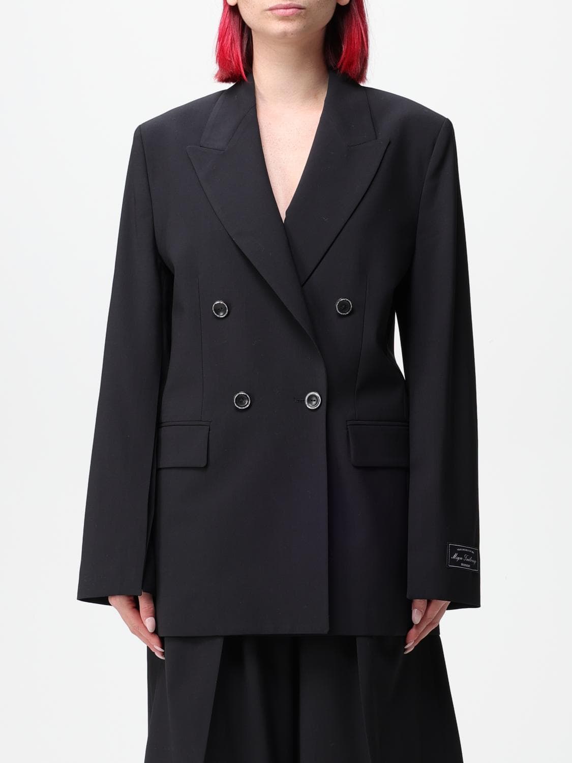 Msgm Jacket Woman color Black