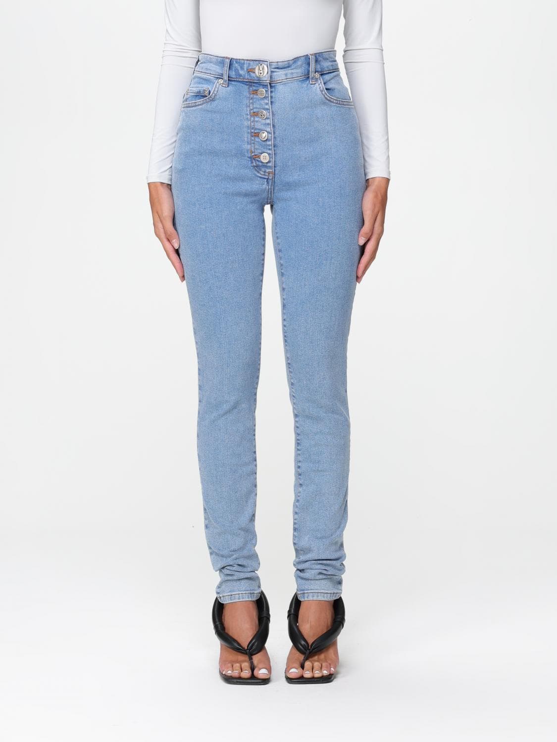 Moschino Jeans Pants Woman color Denim · 30