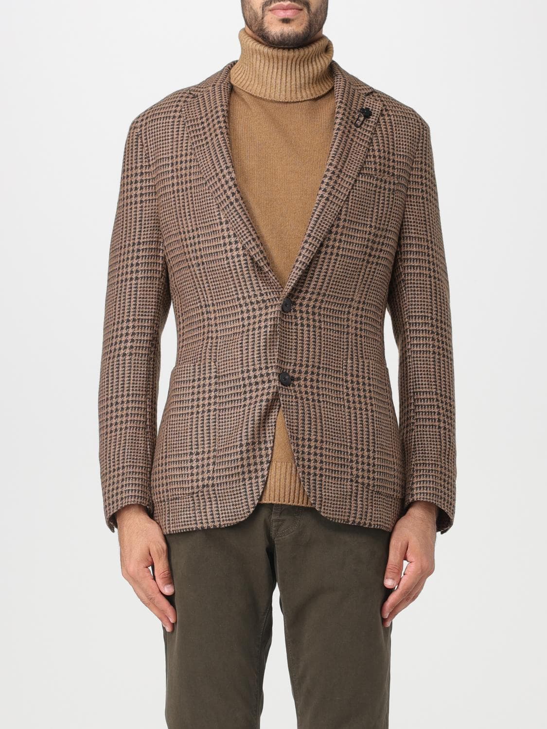 Lardini Jacket Men color Black