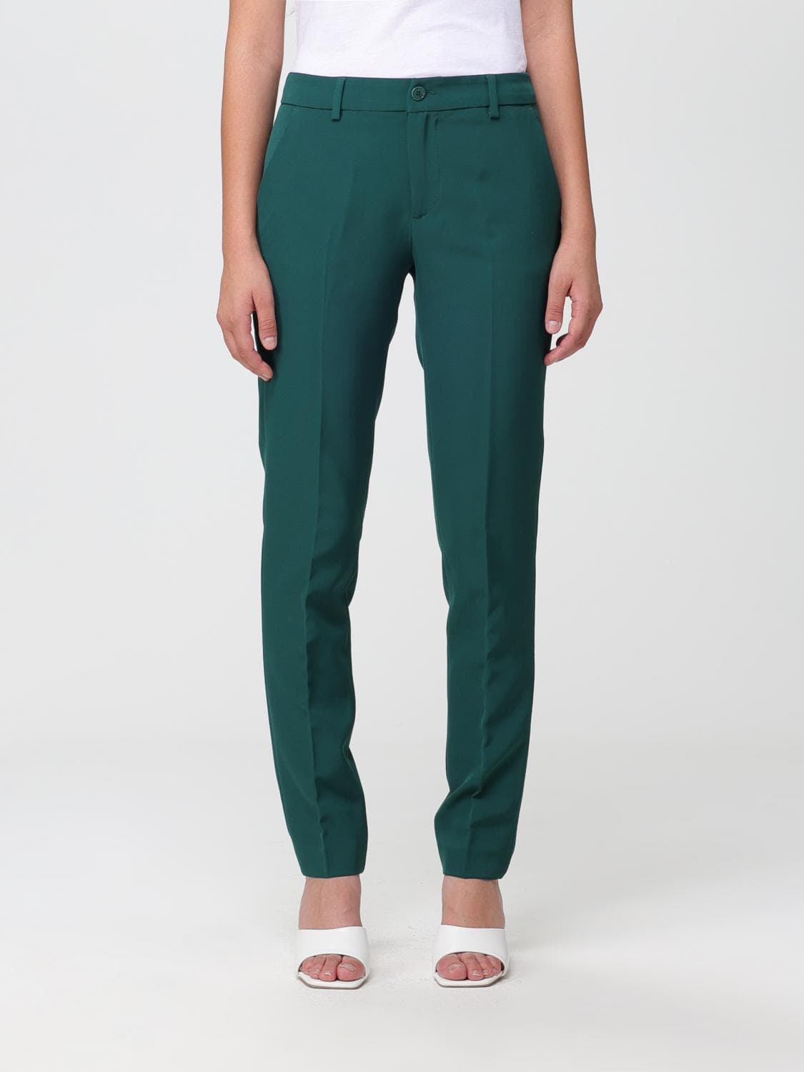 Liu Jo Pants Woman color Green