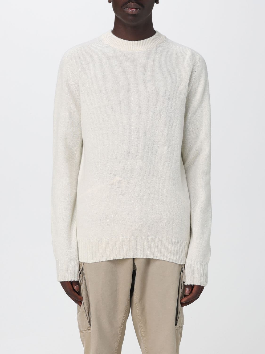 Altea Sweater Men color Yellow Cream