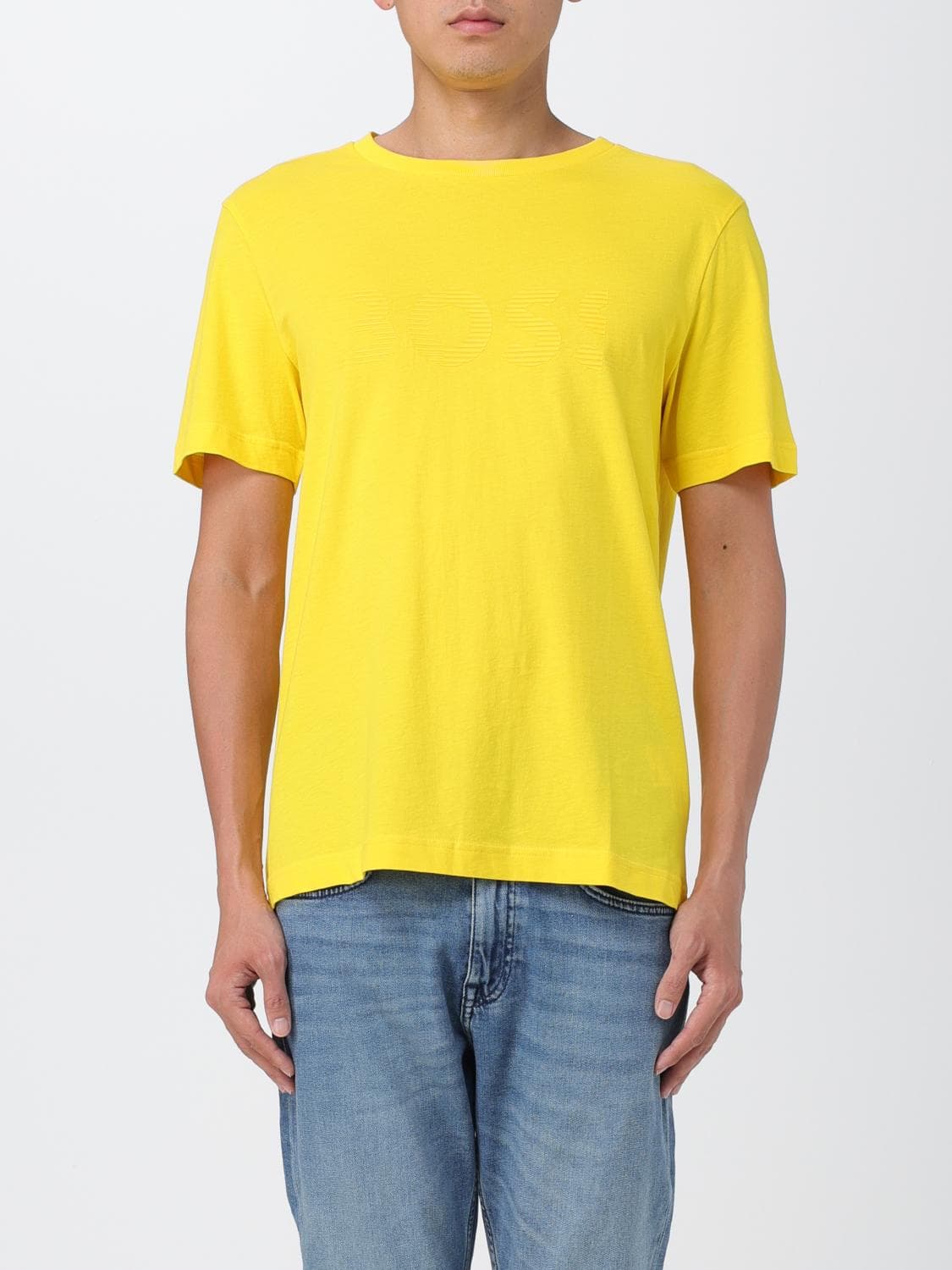 Boss T-Shirt Men color Ocher · XXL