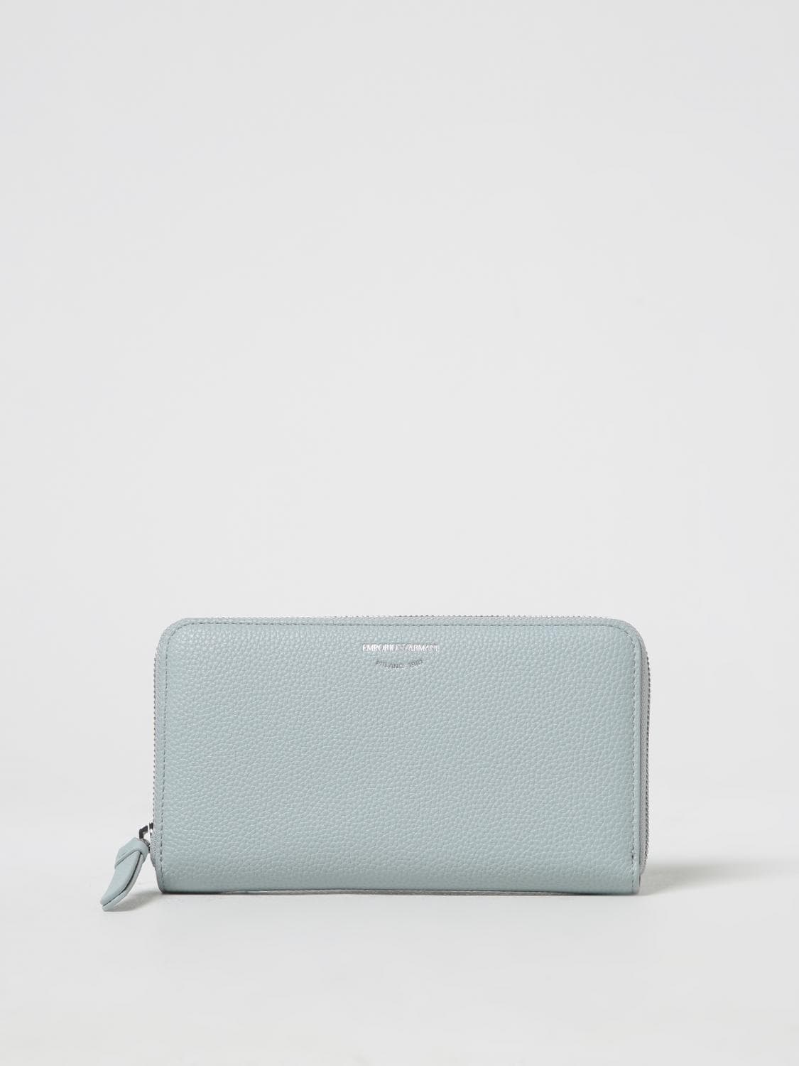 Emporio Armani wallet in grained synthetic leather · OS