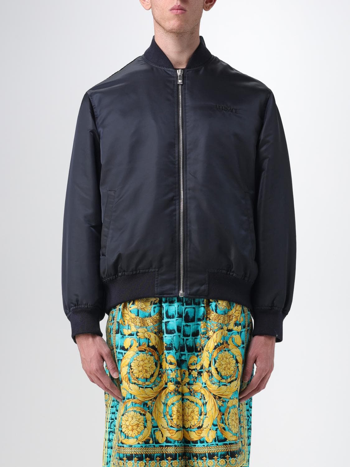 Versace jacket in nylon
