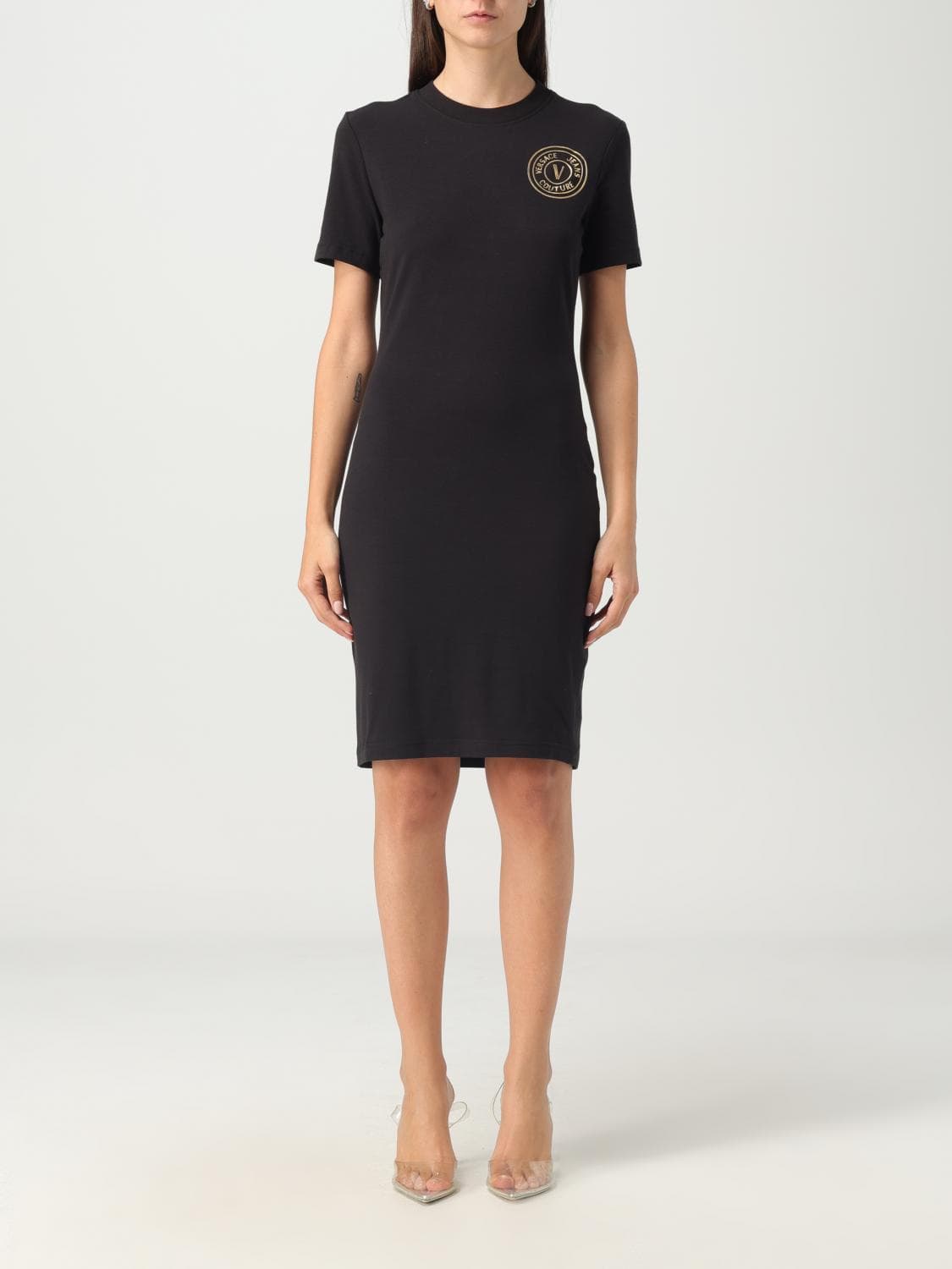 Versace Jeans Couture Dress Woman color Black
