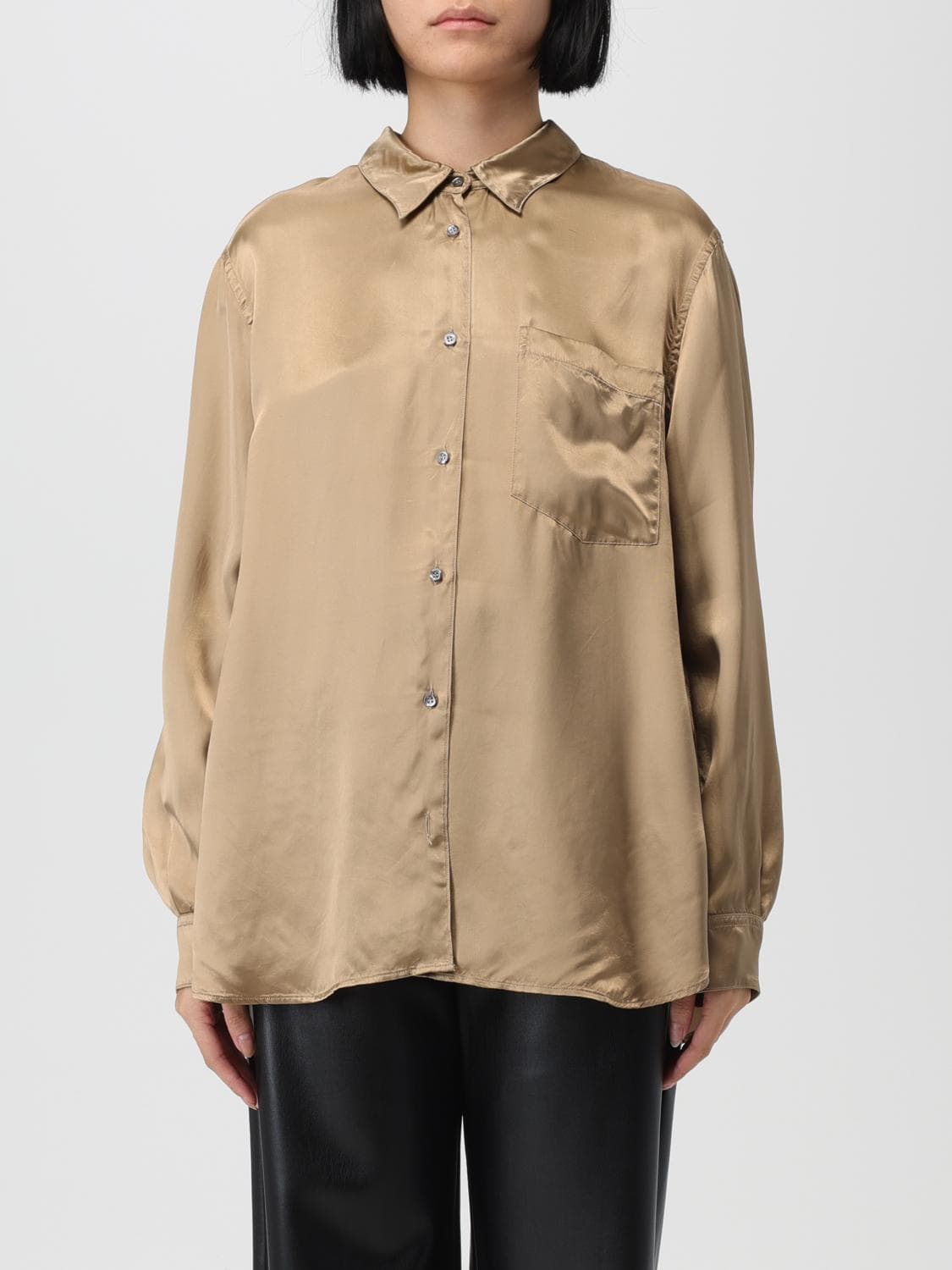 Aspesi Shirt Woman color Gold