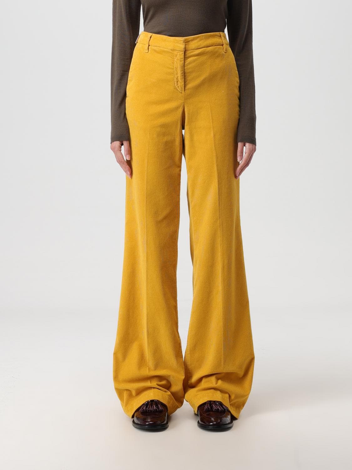 Jacob Cohen Pants Woman color Yellow